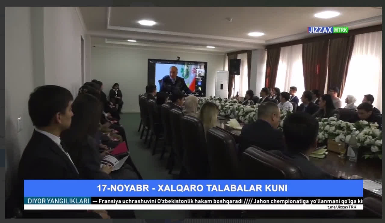 Video Message from the President of the University of Isfahan at the 10th International Student Symposium, Jizzakh State Pedagogical University