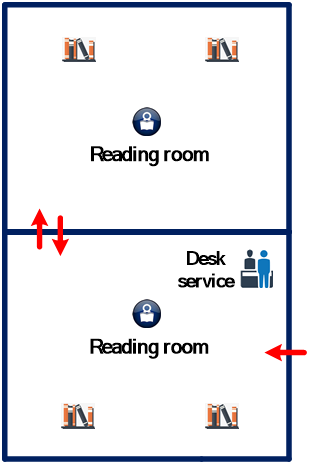 sardar soleimani library floorplan, university of isfahan